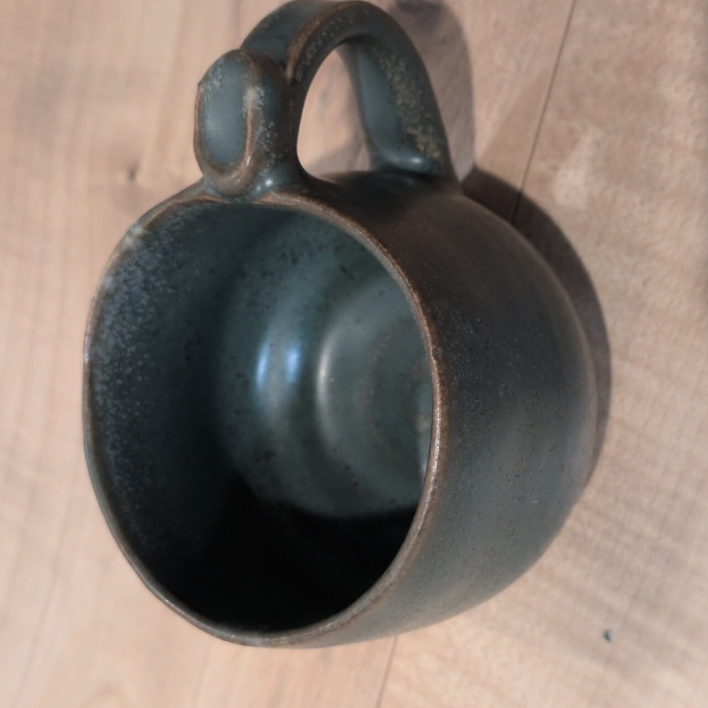Small Handmade Pottery Mug - Picture 2 of 6